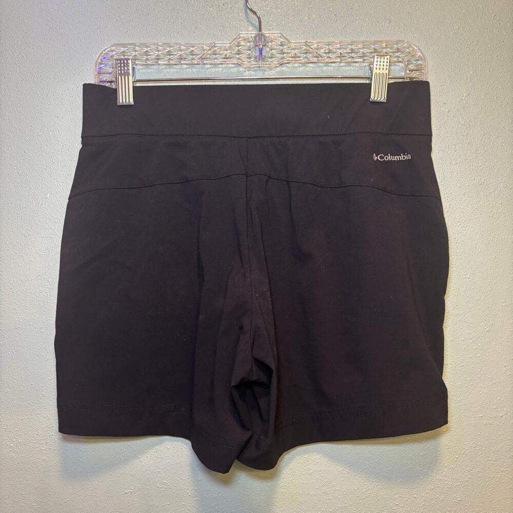Women's Columbia Black Athletic Hiking Shorts Size M - Picture 6 of 8